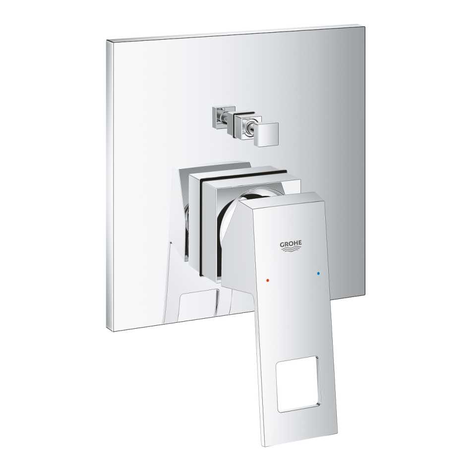 OUTLET: GROHE EUROCUBE 24062000 BATERIA WANNOWA PODTYNKOWA , CHROM