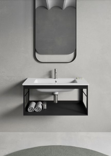 GSI PURA 8885111 UMYWALKA BEZ&nbsp;OTWORU NA&nbsp;BATERIĘ, 82X46 CM
